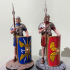 Figure - Roman Praetorian Guard 1st-2nd C. A.D. on duty! print image
