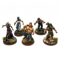 Picture of print of Swamp Shroom Zombies