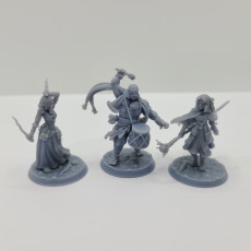 Picture of print of RPG - DnD Hero Characters - Titans of Adventure Set  8