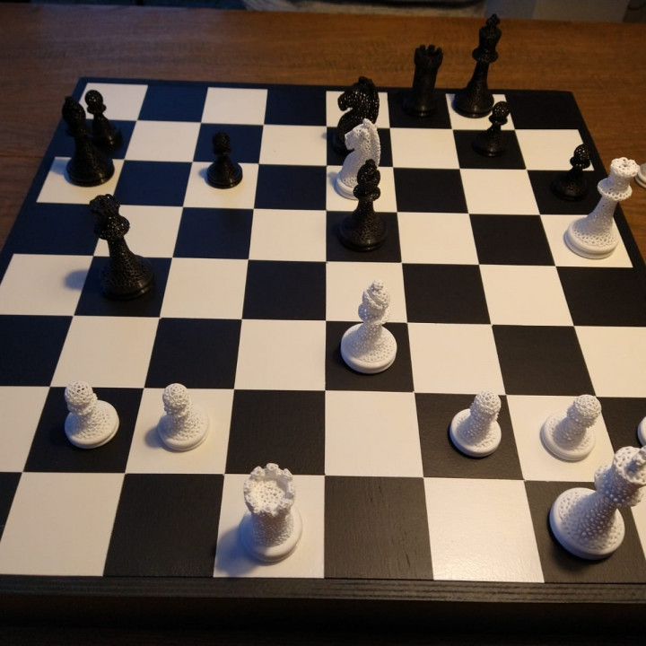 (Magnetic) Voronoi Chess Set image
