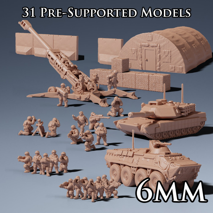 6mm Modern Army image