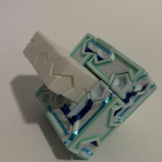 Picture of print of Tsugite Cube 2x2 Puzzle