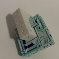 Picture of print of Tsugite Cube 2x2 Puzzle