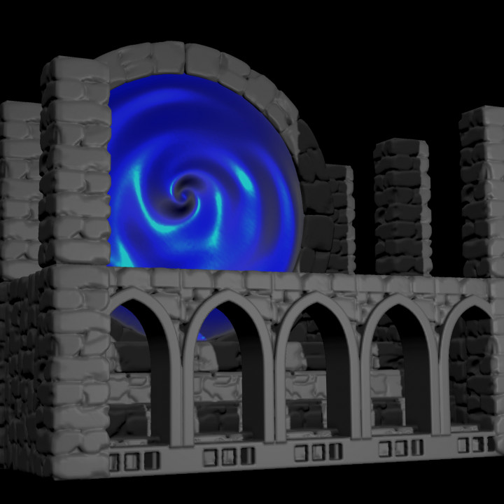 Antique Stone Portal 2 in 1 image