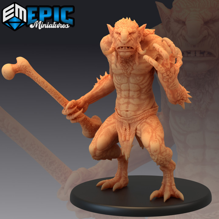 3D Printable Forest Troll Set / Classic Monster Collection by Epic