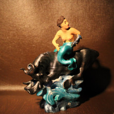 Picture of print of 'Havtyren' Sea Bull Figurine (1 of 2)