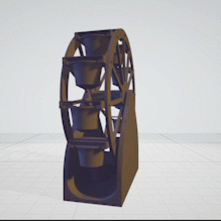 Nespresso capsule Ferris wheel image