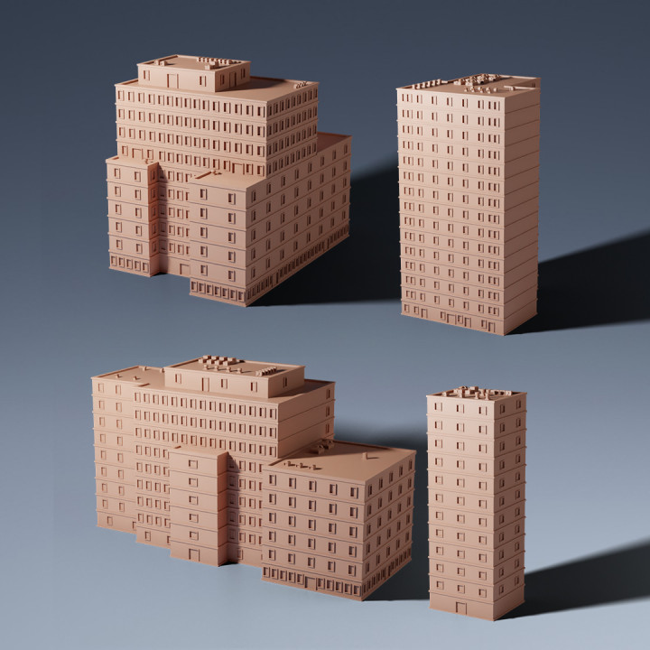 6mm Modern Buildings image