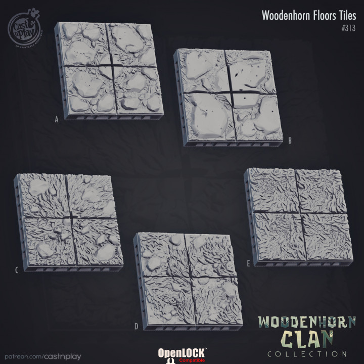 Woodenhorn Floors Tiles (Pre-Supported) image