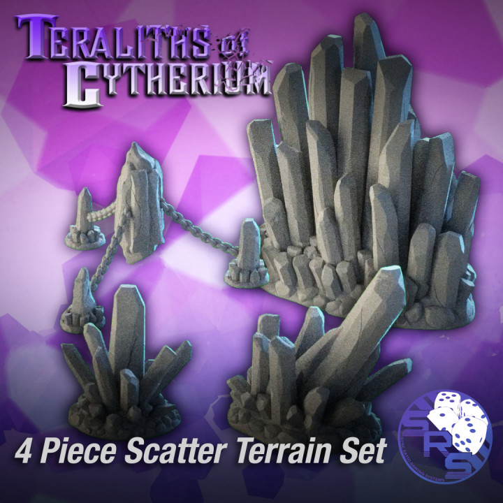 Crystal Scatter Terrain Set image