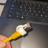 Ethernet | RJ45 Secure clip, repair broken tab print image