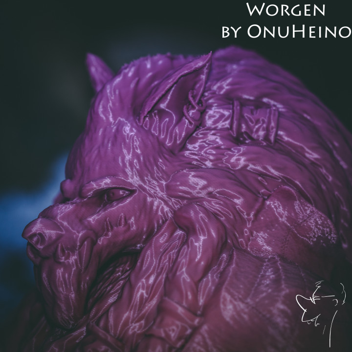 Worgen the Werewolf bust image