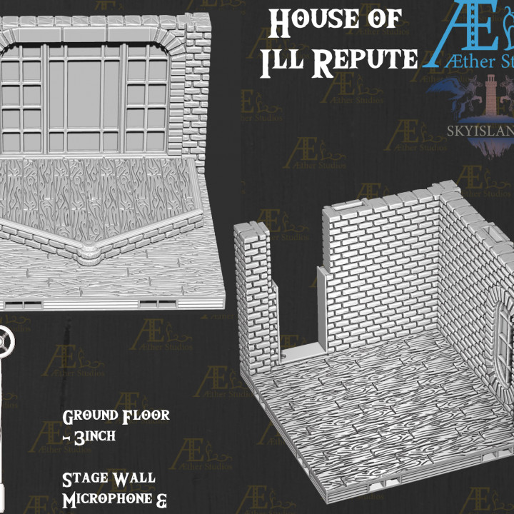 KS3AET01 - Aethertowne House of Ill Repute image