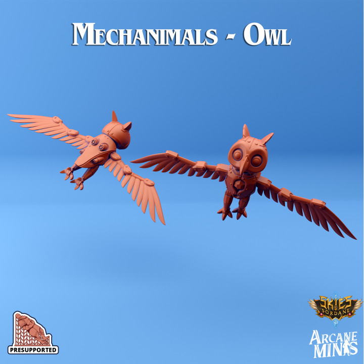 Mechanimals - Owl image