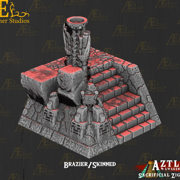 KS2AZT13 - Aztlan Sacrificial Ziggurat image
