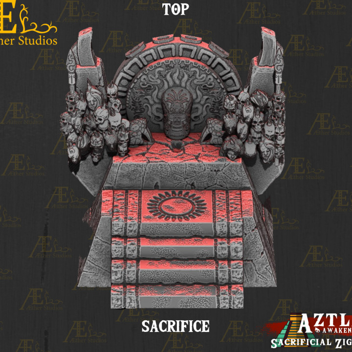 KS2AZT13 - Aztlan Sacrificial Ziggurat image