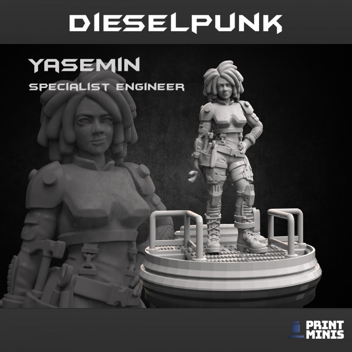 Yasemin - January Dieselpunk Collection image