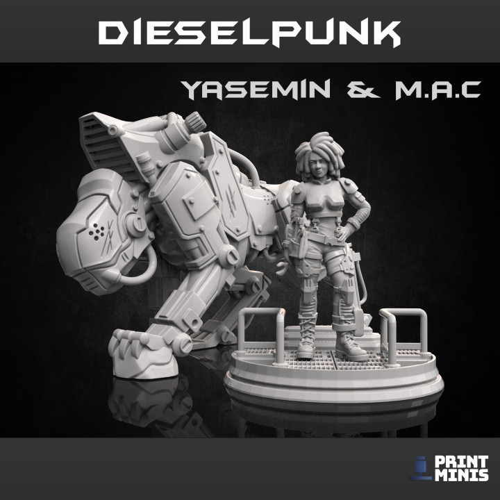 Yasemin - January Dieselpunk Collection image