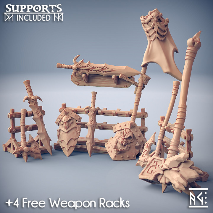 Weapons for Loot & Racks: Frostmetal Clan image