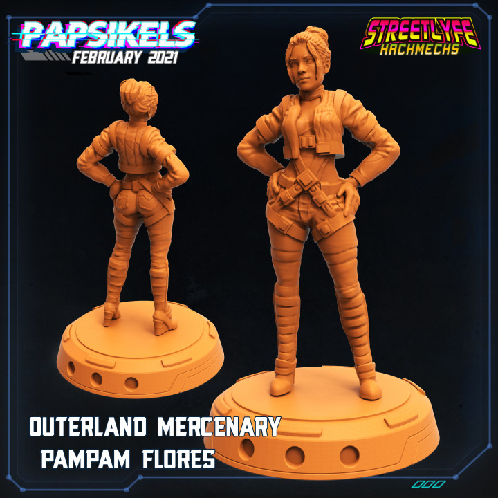 OUTERLAND PAMPAM MERCENARY FLORES image