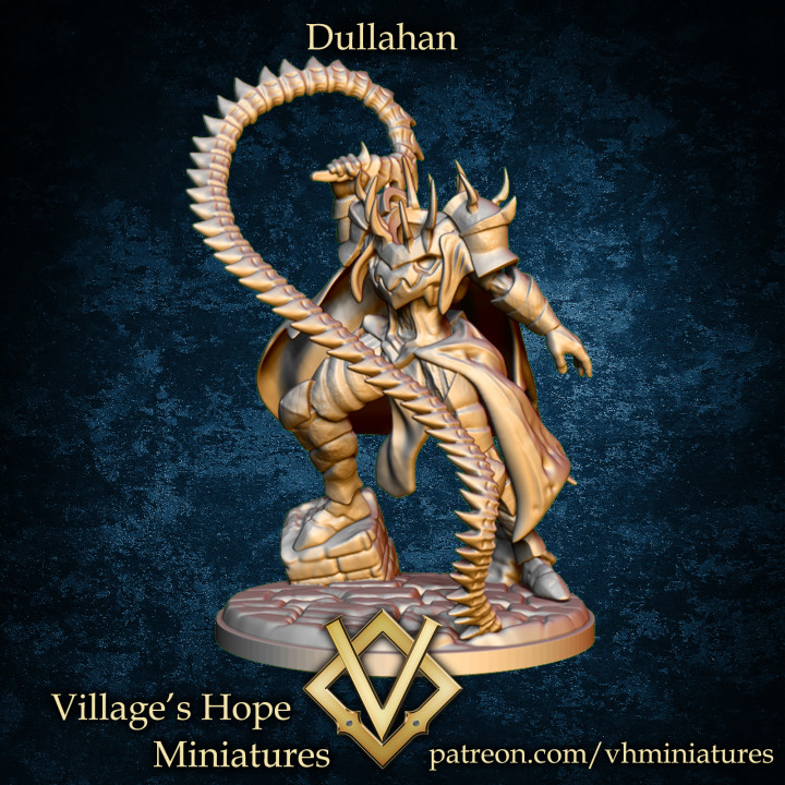 Dullahan with skeleton whip image