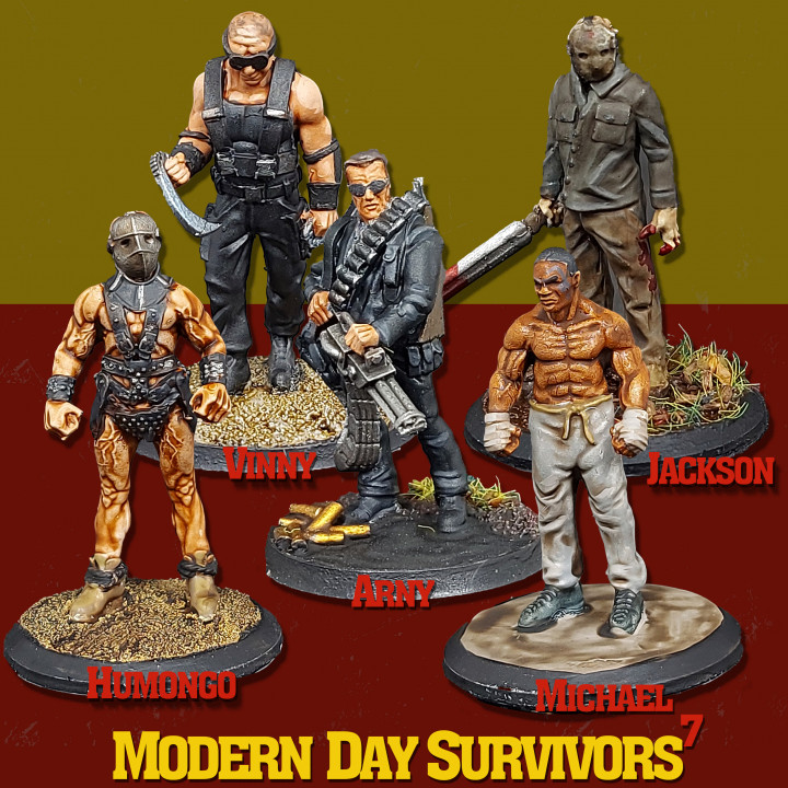 Modern Day Survivor Series 07 Bundle - PRE-SUPPORTED image