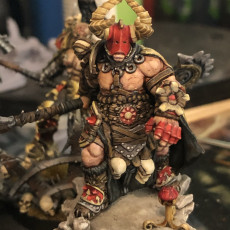 Picture of print of Shaakt the Entangler - The Chaos Barbarians of Q