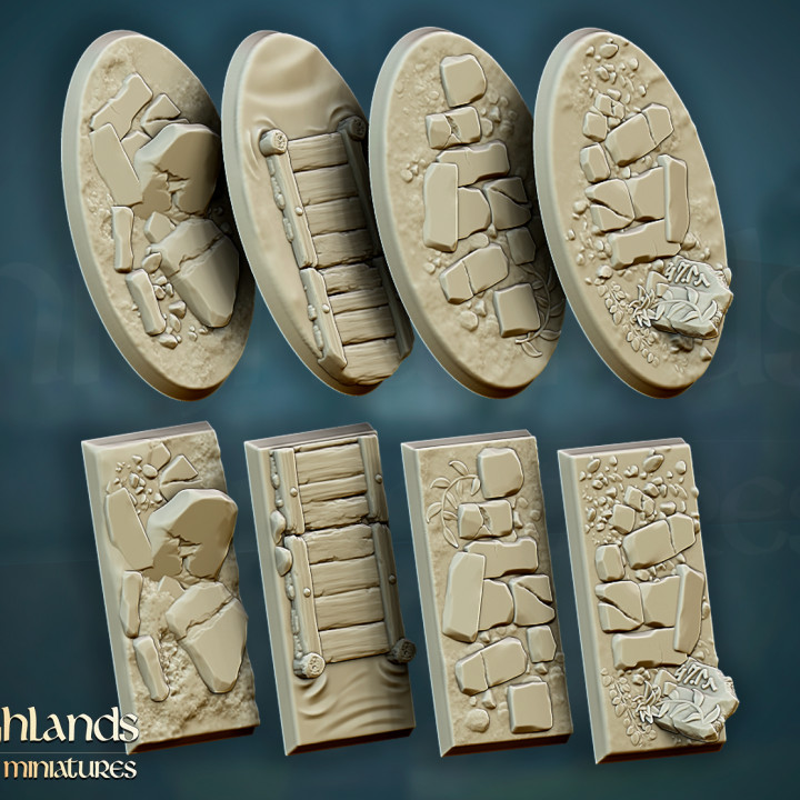DISCONTINUED - Questing Knights Core Unit - Highlands Miniatures image