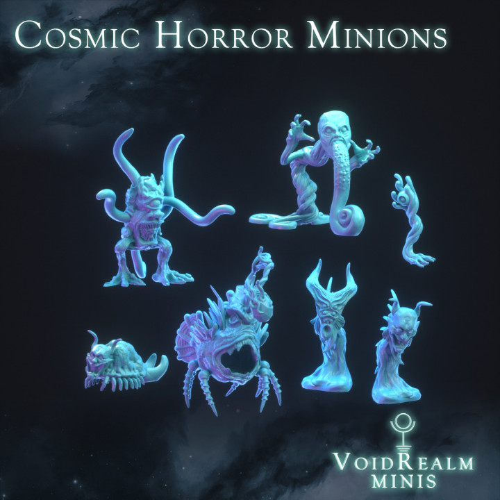 11 model Cosmic Horror MINIONS set image