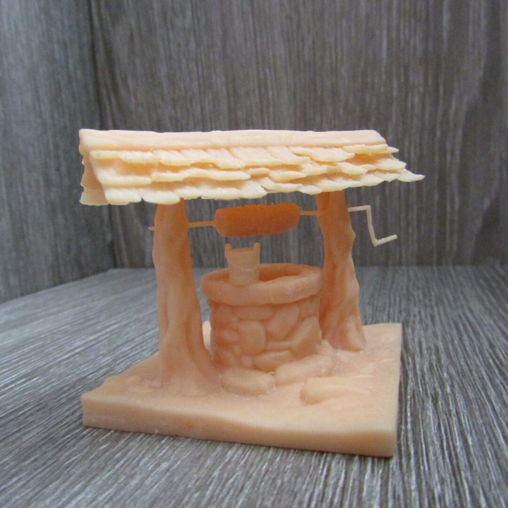 Water well model for 3d printing image