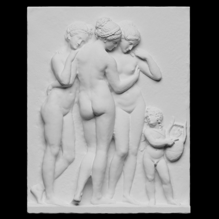 Three Graces Listening to Cupid's Song image