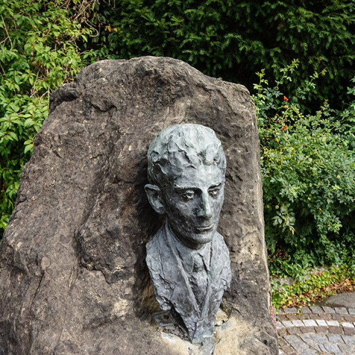 Franz Kafka memorial image