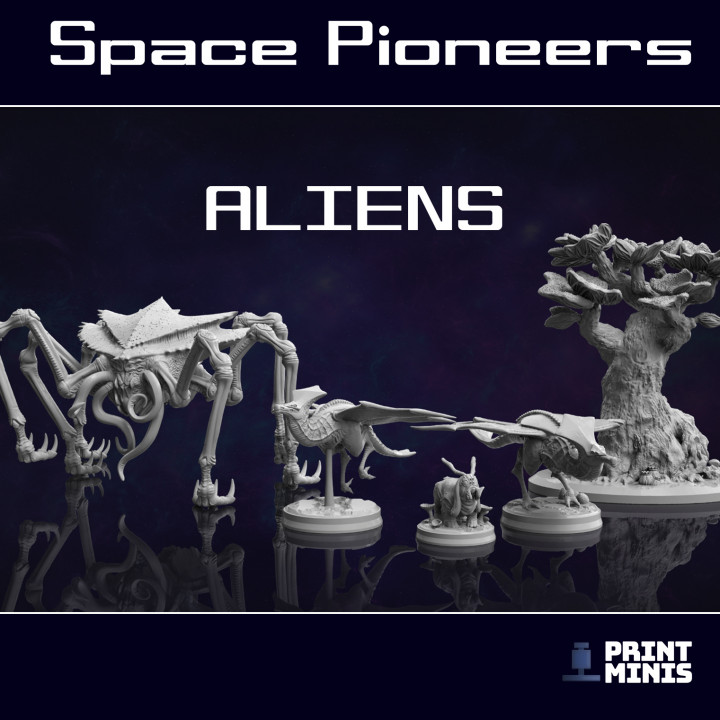 Pugmander - Alien Species - Monster - Space Pioneers Collection image