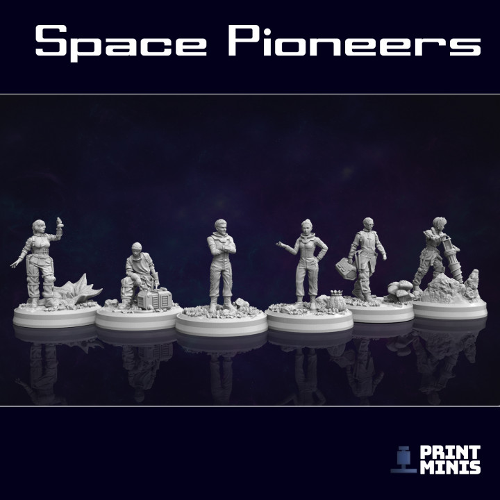 Dr Aiyden Harris Character - Space Doctor - Pioneer Collection image