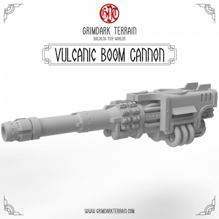 Reaver Vulcanic Boom Cannon by GrimDark Terrain image