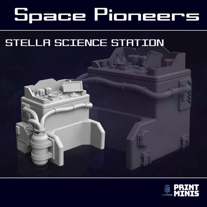 Space Colonisation Machines - Terrain - Space Pioneers Collection image