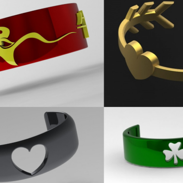 Themed Bracelets! Mothers Day | St. Patricks Day | Chinese New Year | Valentines image