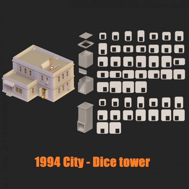 1994 City - Dice tower kit image