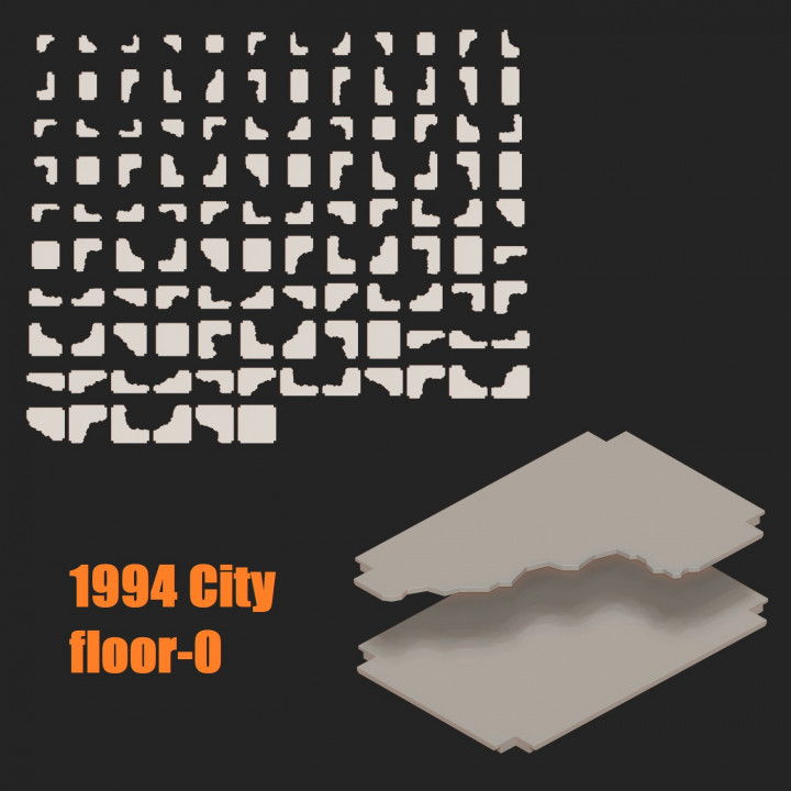 1994 City - Floor kit image