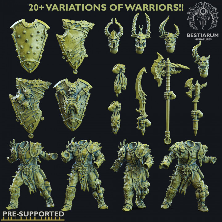 Exaltator Warriors x 14 Plus Kitbash Set image