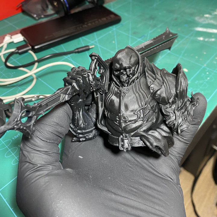 Vold the Dead Lord bust pre-supported image