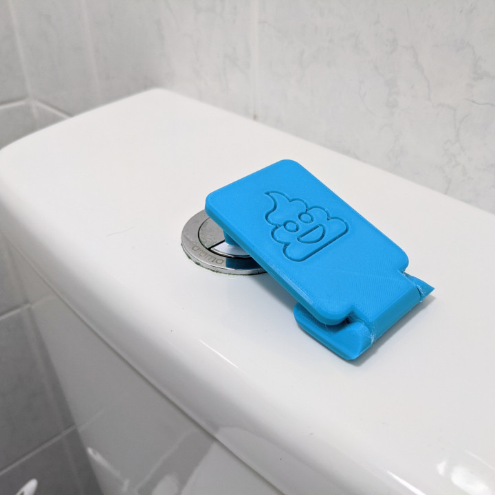 Toilet Paddle for push-button toilet accessibility image