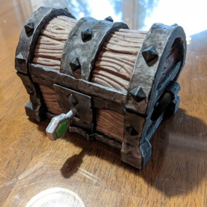 3D Print of Dungeon Chest - Remastered by BrettThomas