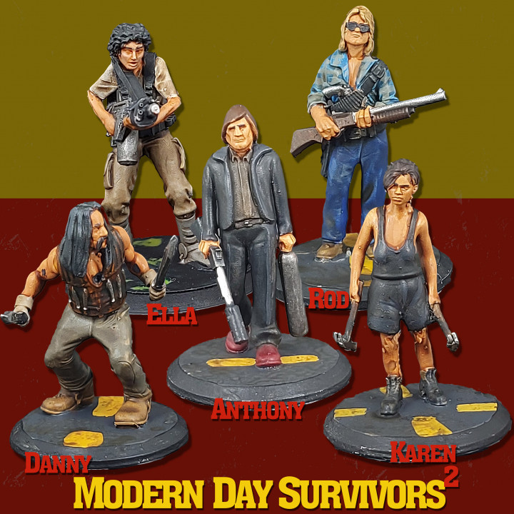 Modern Day Survivor Series 02 Bundle - PRE-SUPPORTED image