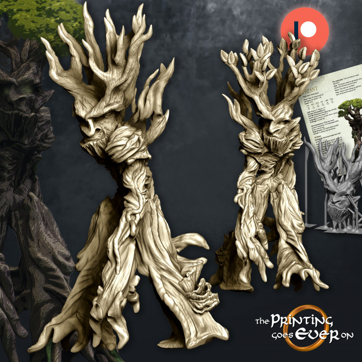 Marching Treant - Large Model - Presupported image