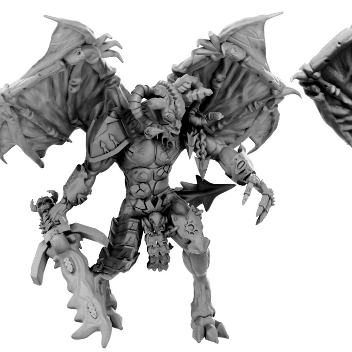 Daemon prince/Balor (Chaos proxy, D&D / 40k / AoS proxy) image