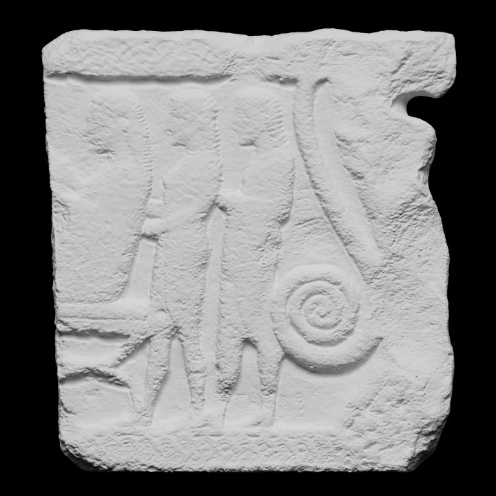 Fragment of a relief image