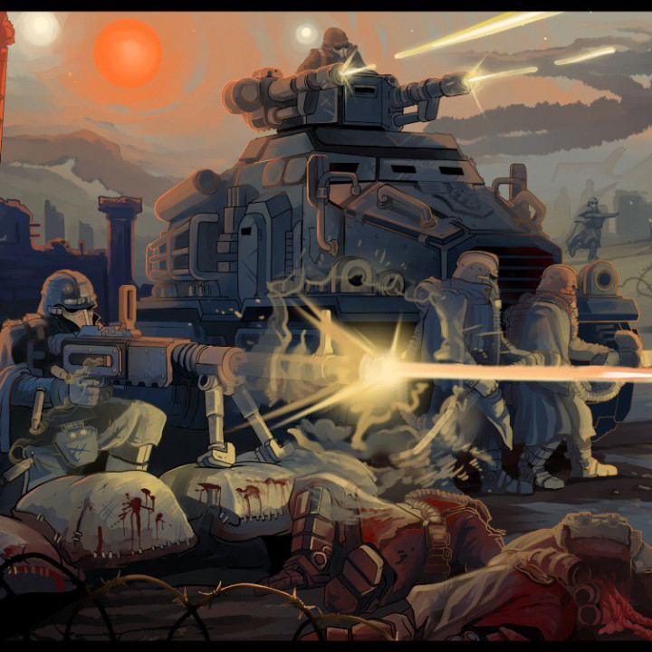 Death squad of Imperial force Bionic legs image