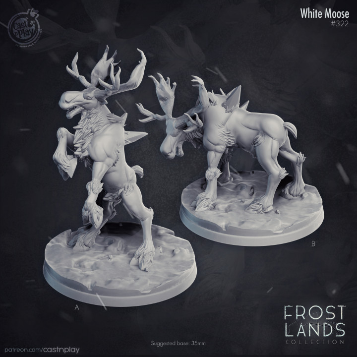 White Moose (Pre-Supported) image