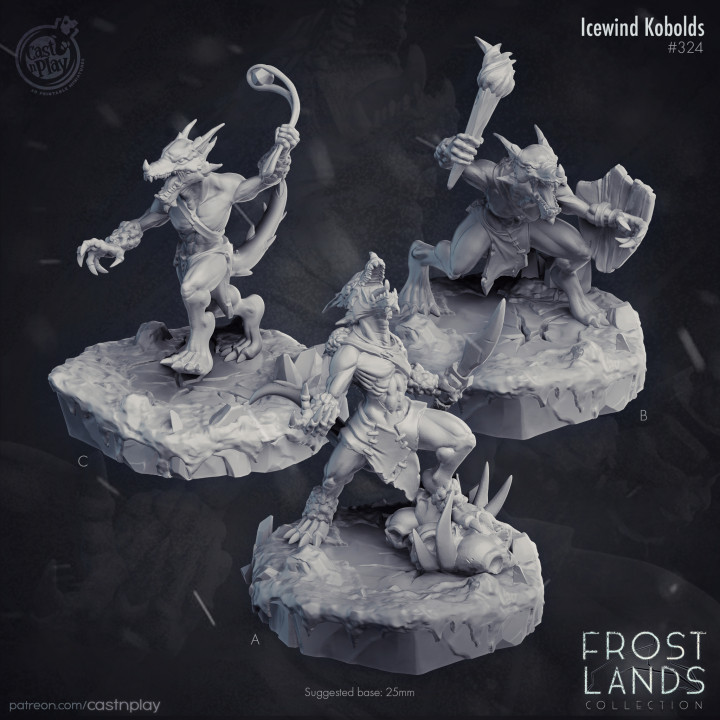 Icewind Kobolds (Pre-Supported) image